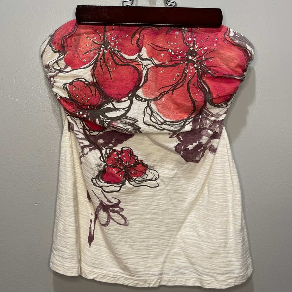 Vanity Women’s Flowered Crop Top